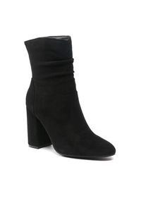 DeeZee Botki WYL3236-1 Czarny. Kolor: czarny. Materiał: materiał #2