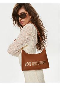 Love Moschino - LOVE MOSCHINO Torebka JC4025PP1LKD0208 Brązowy. Kolor: brązowy. Materiał: skórzane #3