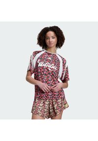 adidas T-Shirt Adidas X Farm Rio House Of Tiro KR0241 Kolorowy Regular Fit. Materiał: bawełna. Wzór: kolorowy #1