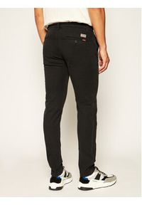 Levi's® Chinosy Standard II 17196-0005 Czarny Tapered Fit. Kolor: czarny. Materiał: bawełna