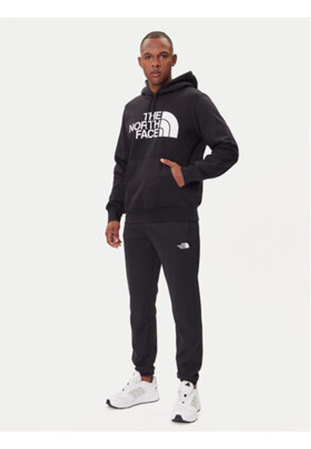 The North Face Bluza Easy NF0A89FF Czarny Regular Fit. Kolor: czarny. Materiał: bawełna