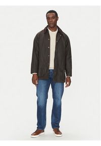 Barbour Kurtka przejściowa Beaufort MWX0002OL71 Brązowy Relaxed Fit. Kolor: brązowy. Materiał: bawełna #8