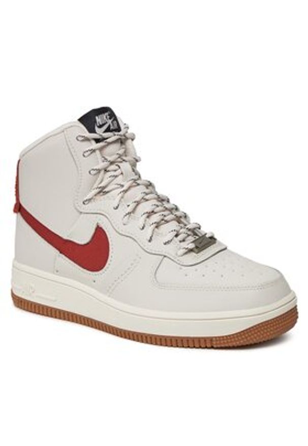 Nike Sneakersy Af1 Sculpt Wild FB7960 001 Beżowy. Kolor: beżowy. Materiał: materiał
