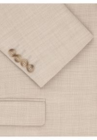 Pako Lorente - PAKO LORENTE - Beżowa marynarka garniturowa. Kolor: beżowy. Materiał: wiskoza, poliester, elastan. Styl: młodzieżowy #2
