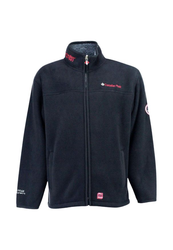 CANADIAN PEAK - Bluza turystyczna męska Canadian Peak Uber. Kolor: niebieski. Materiał: polar
