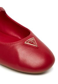 Guess Baleriny FLTKLD LEA02 Czerwony. Kolor: czerwony. Materiał: skóra #6