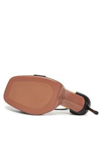 Eva Minge Sandały LILY-LT1519-1 Czarny. Kolor: czarny. Materiał: skóra