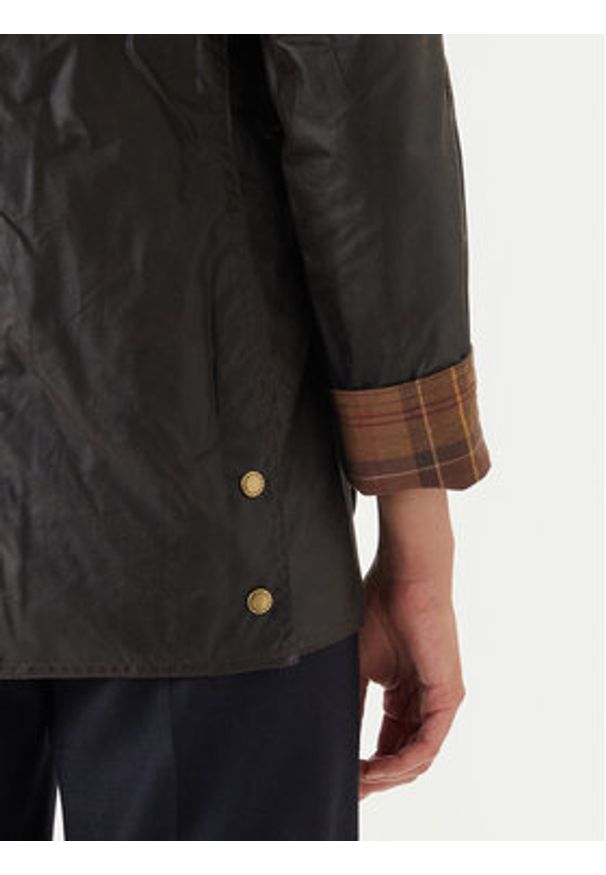 Barbour Kurtka przejściowa BARBOUR-LWX0667RU52 Brązowy Regular Fit. Kolor: brązowy. Materiał: bawełna