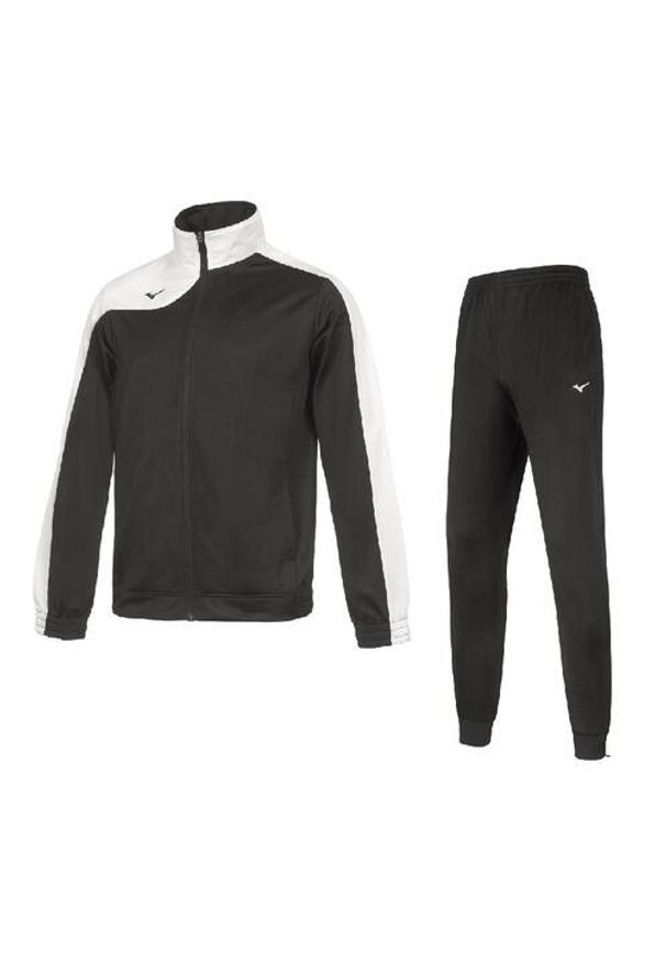 Dres Mizuno Team kobe knitted. Kolor: czarny, wielokolorowy, biały. Materiał: dresówka. Sport: fitness