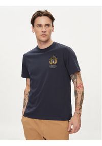 Aeronautica Militare T-Shirt 241TS2220J641 Granatowy Regular Fit. Kolor: niebieski