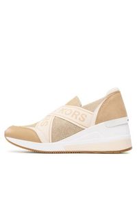 MICHAEL Michael Kors Sneakersy Geena Slip On Trainer 43F3GNFP2D Złoty. Zapięcie: bez zapięcia. Kolor: złoty. Materiał: materiał