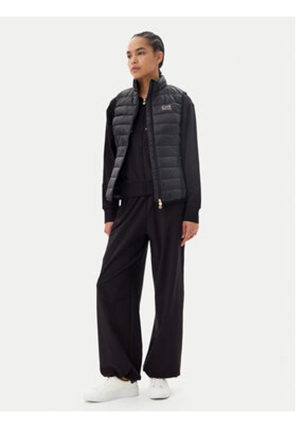 EA7 Emporio Armani Bezrękawnik 7W000087 AF12477 UC001 Czarny Slim Fit. Kolor: czarny. Materiał: syntetyk. Długość rękawa: bez rękawów