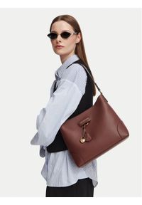 Love Moschino - LOVE MOSCHINO Torebka Charmy JC4155PP1PL1320A Brązowy. Kolor: brązowy. Materiał: skórzane #1