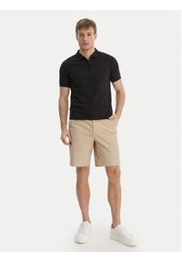 Calvin Klein Jeans Szorty materiałowe LV04RF617G Beżowy Regular Fit. Kolor: beżowy. Materiał: bawełna #2