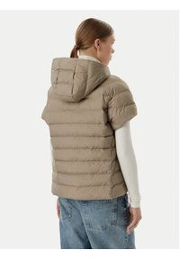 EA7 Emporio Armani Bezrękawnik 7W000477 AF12476 U6167 Beżowy Regular Fit. Kolor: beżowy. Materiał: syntetyk. Długość rękawa: bez rękawów #2