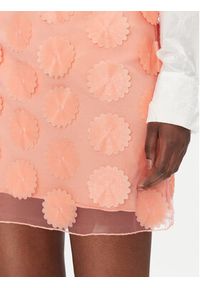 Bruuns Bazaar Spódnica mini Joannas BBW4545 Koralowy Regular Fit. Kolor: pomarańczowy. Materiał: syntetyk