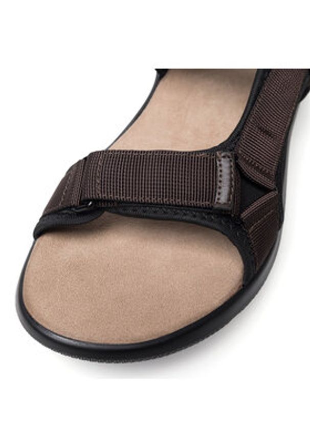 Lanetti Sandały MSS20230-13 Brązowy. Kolor: brązowy. Materiał: materiał