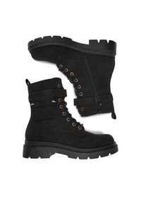 DeeZee Trzewiki HX21071-37A Czarny. Kolor: czarny. Materiał: materiał #3