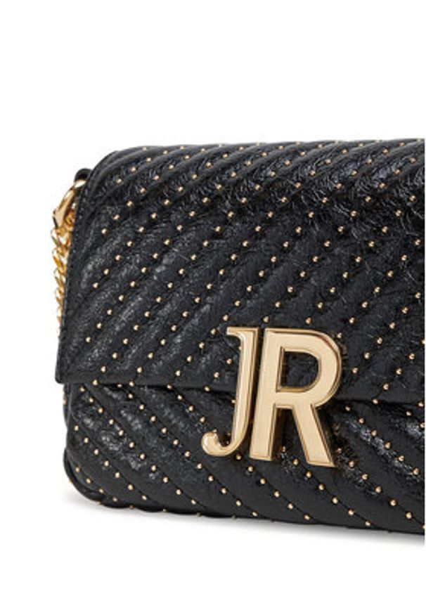 John Richmond Torebka RWP25488BO Czarny. Kolor: czarny. Materiał: skórzane