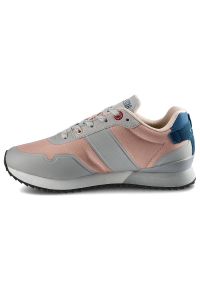 Big-Star - Pomarańczowe Sneakersy Big Star Damskie Półbuty. Okazja: na co dzień. Kolor: pomarańczowy. Materiał: syntetyk, materiał. Szerokość cholewki: normalna