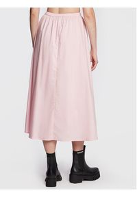 Herskind Spódnica plisowana Gina 4618610 Różowy Regular Fit. Kolor: różowy. Materiał: bawełna #3