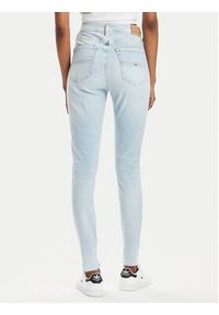 Tommy Jeans Jeansy Sylvia DW0DW17590 Błękitny Skinny Fit. Kolor: niebieski