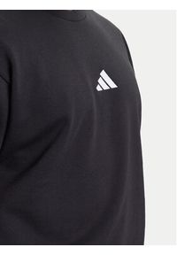 Adidas - adidas Bluza Essentials 3-Stripes JE6304 Czarny Regular Fit. Kolor: czarny. Materiał: bawełna #4