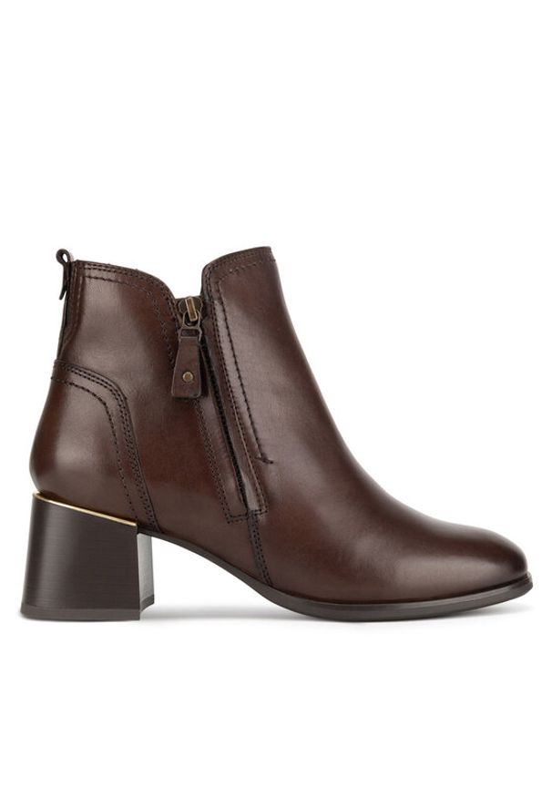 Lasocki Botki WB-THESSA-01 Brązowy. Kolor: brązowy. Materiał: skóra