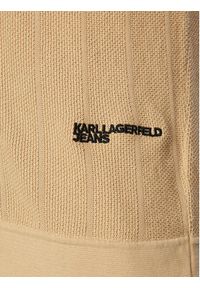 Karl Lagerfeld Jeans Polo B2M18028 Khaki Relaxed Fit. Typ kołnierza: polo. Kolor: brązowy. Materiał: bawełna #2