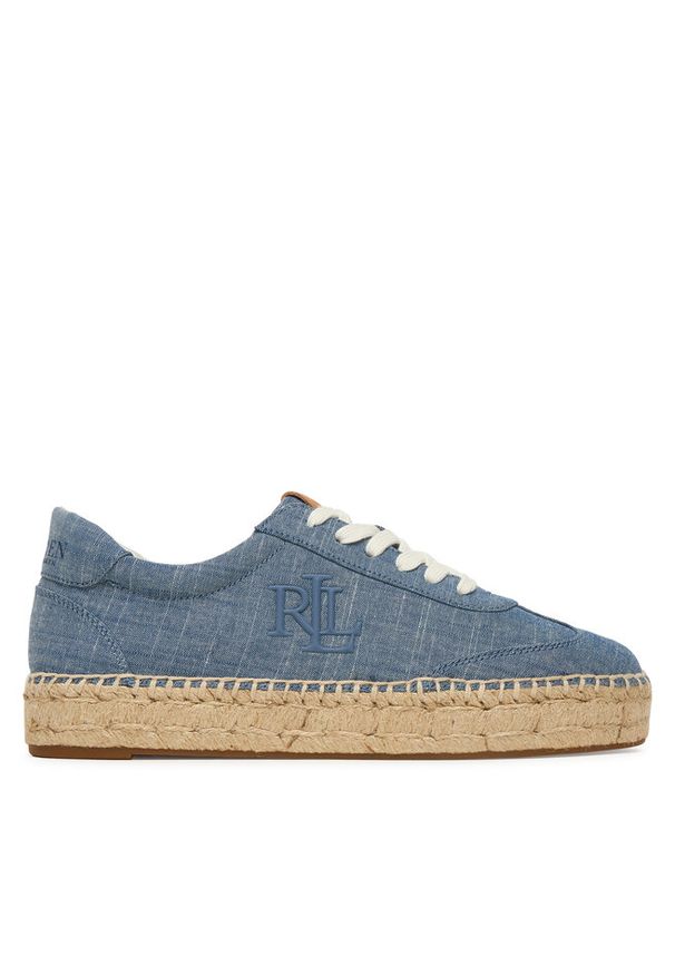 Lauren Ralph Lauren - Espadryle LAUREN RALPH LAUREN. Kolor: niebieski