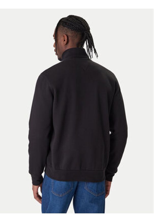 TOMMY HILFIGER - Tommy Hilfiger Bluza Arch Stand MW0MW41425 Czarny Regular Fit. Kolor: czarny. Materiał: bawełna