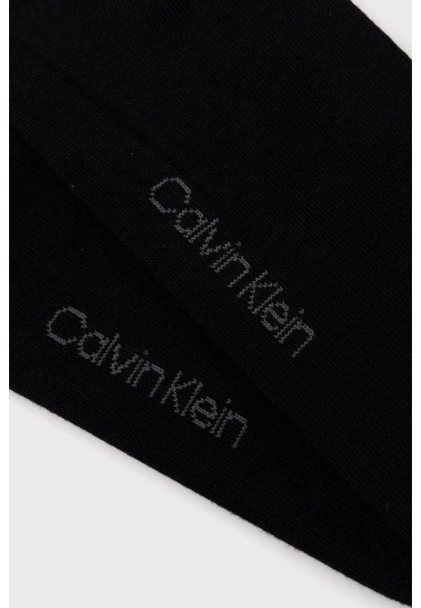 Calvin Klein - Skarpetki (2-pack). Kolor: czarny