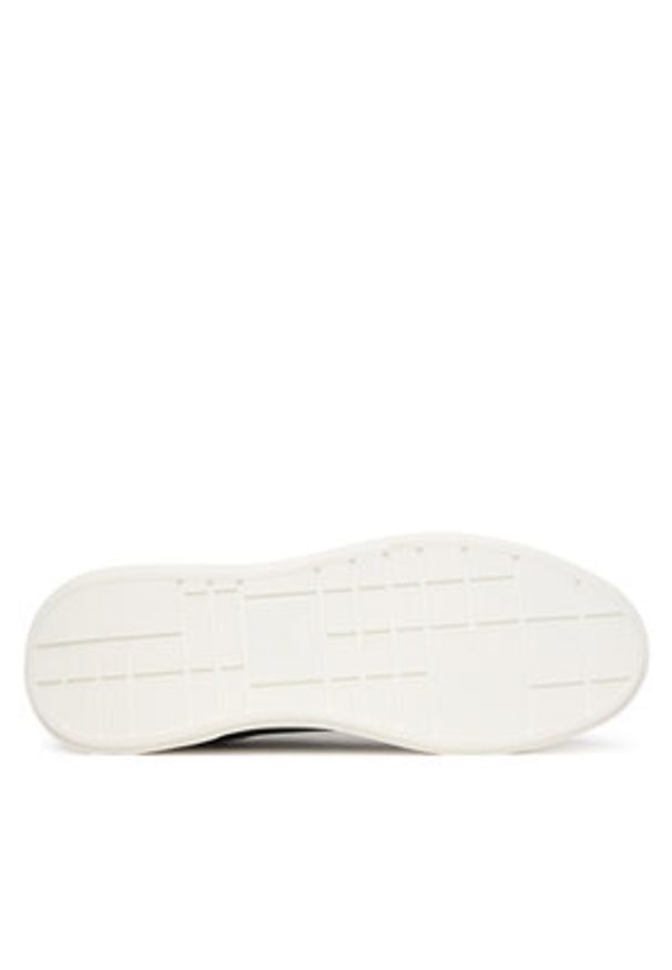 Calvin Klein Sneakersy Chunky Cupsole Lace Up Lth Pinch YM0YM01454 Czarny. Kolor: czarny. Materiał: skóra