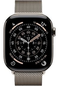 APPLE - Smartwatch Apple Watch 11 42 mm GPS + Cellular milanese z tytanu Zegarek Series 11 GPS+Cell MF8P4ET/A (195950471038). Rodzaj zegarka: smartwatch #1