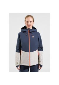 Kurtka narciarska damska Odlo insulated SKI BLUEBIRD S-THERMIC. Kolor: niebieski. Sezon: zima. Sport: narciarstwo #1