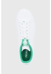 adidas Originals Buty Stan Smith kolor biały. Nosek buta: okrągły. Zapięcie: sznurówki. Kolor: biały. Materiał: materiał. Obcas: na obcasie. Model: Adidas Stan Smith. Wysokość obcasa: niski #3