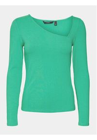 Vero Moda Bluzka Carina 10301178 Zielony Regular Fit. Kolor: zielony. Materiał: wiskoza