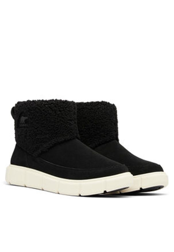 sorel - Sorel Śniegowce Explorer™ III Slip-On Cozy Wp 2079341010 Czarny. Zapięcie: bez zapięcia. Kolor: czarny. Materiał: materiał