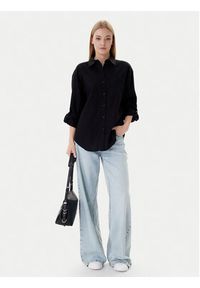Calvin Klein Jeans Koszula LV044E195G Czarny Regular Fit. Kolor: czarny. Materiał: bawełna #4