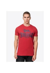 Koszulka Lonsdale Silverhill. Kolor: czerwony, niebieski, wielokolorowy. Materiał: bawełna #1