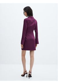 mango - Mango Sukienka koktajlowa Florence 57033814 Fioletowy Regular Fit. Kolor: fioletowy. Materiał: syntetyk. Styl: wizytowy #2