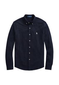 Polo Ralph Lauren Koszula 710654408016 Granatowy Regular Fit. Typ kołnierza: polo. Kolor: niebieski. Materiał: bawełna #2