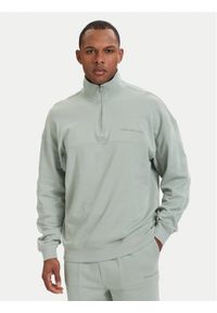 TOMMY HILFIGER - Tommy Hilfiger Bluza Essential UM0UM03909 Zielony jasny Regular Fit. Kolor: zielony. Materiał: bawełna #1
