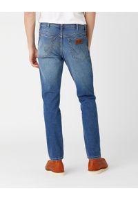 Wrangler - WRANGLER TEXAS TAPER MĘSKIE SPODNIE JEANSOWE BLUE CHILL W12TU898T