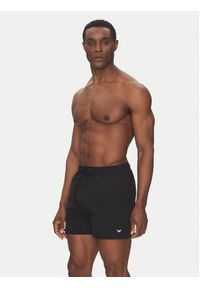 Emporio Armani Underwear Szorty kąpielowe EM000583 AF12331 UC001 Czarny Regular Fit. Kolor: czarny. Materiał: syntetyk #3