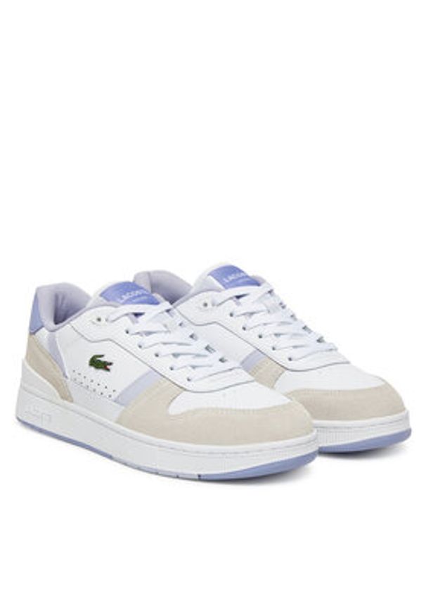 Lacoste Sneakersy 7-50SFA0194 Biały. Kolor: biały. Materiał: skóra