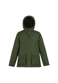 Regatta - Kurtka Wodoodporna Damska Ocieplana Melane. Kolor: zielony, czarny, wielokolorowy. Sport: turystyka piesza #1