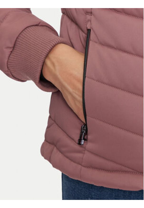 JDY Kurtka puchowa Ebonie 15328268 Różowy Regular Fit. Kolor: różowy. Materiał: syntetyk