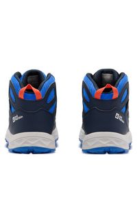 Jack Wolfskin Trekkingi Woodland 2 Texapore Mid K 4059831 Granatowy. Kolor: niebieski. Materiał: skóra. Sport: turystyka piesza #4