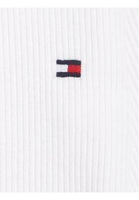 TOMMY HILFIGER - Tommy Hilfiger Body dziecięce KN0KN01885 Biały. Kolor: biały. Materiał: bawełna